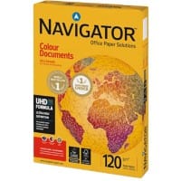 Navigator A4 Printer Paper White 120 gsm Smooth 250 Sheets