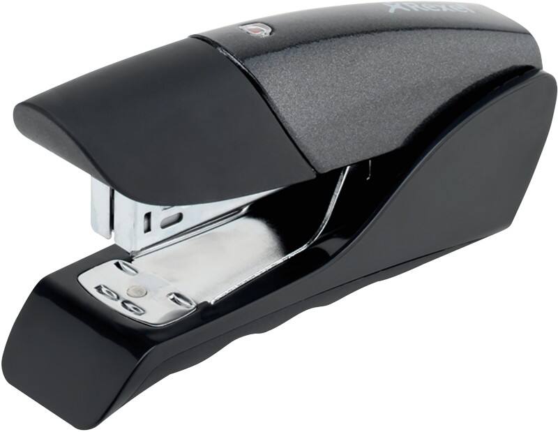 Rexel Gazelle Stapler 2100010 Half Strip Black 20 Sheets No.56, No.16 Metal, Plastic