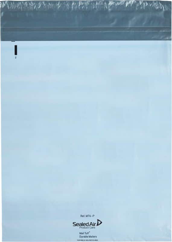 Sealed Air Mail Tuff Mailing Bags MT6 450 (W) x 525 (H) mm Waterproof White Pack of 100