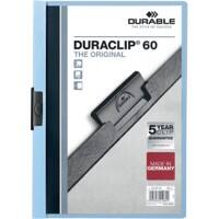 DURABLE Duraclip File 60 Sheets A4 Blue