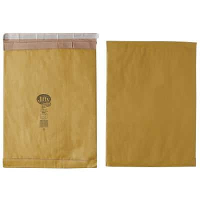 Jiffy Padded Envelopes Brown Plain 341 (W) x 483 (H) mm Peel and Seal 90 gsm Pack of 50