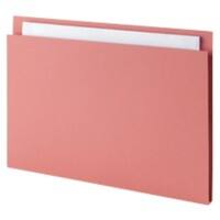 Guildhall Square Cut Folder Foolscap Pink Manila 315 gsm Pack of 100