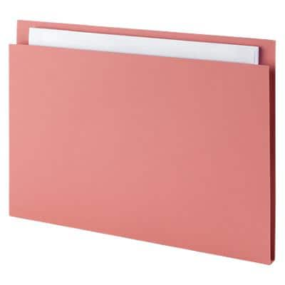 Guildhall Square Cut Folder Pink Manila 315 gsm Pack of 100