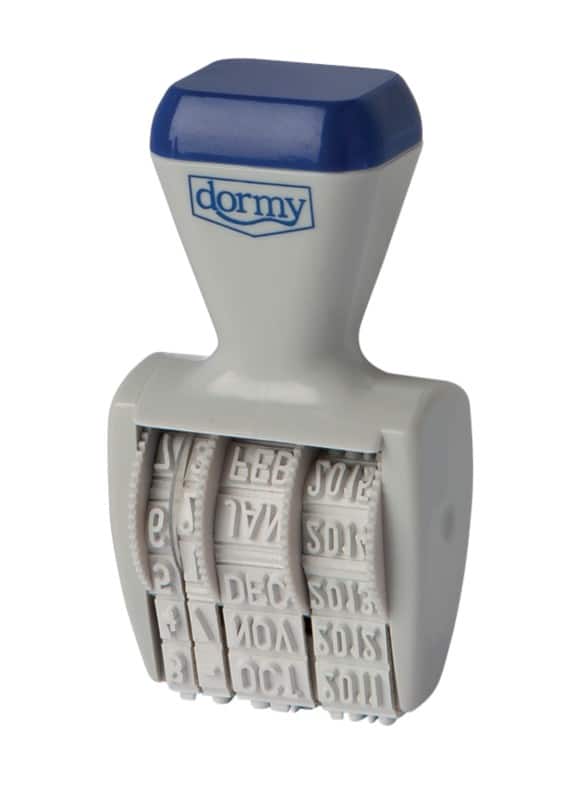 Dormy 11092 Date Self-Inking Stamp Grey