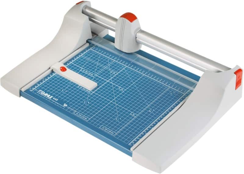 Dahle Professional Rotary Trimmer A4 360 mm Self-sharpening steel rotary blade Blue 35 Sheets