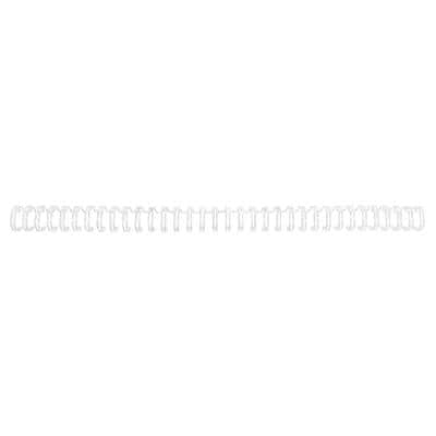 GBC Metal Binding Wires White 8 mm 70 Sheets A4 Pack of 100