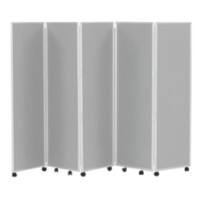 Concertina Screen 609395 Grey 560 x 1,500 mm