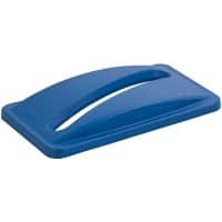 Rubbermaid Lid For Slim Jim Paper Blue