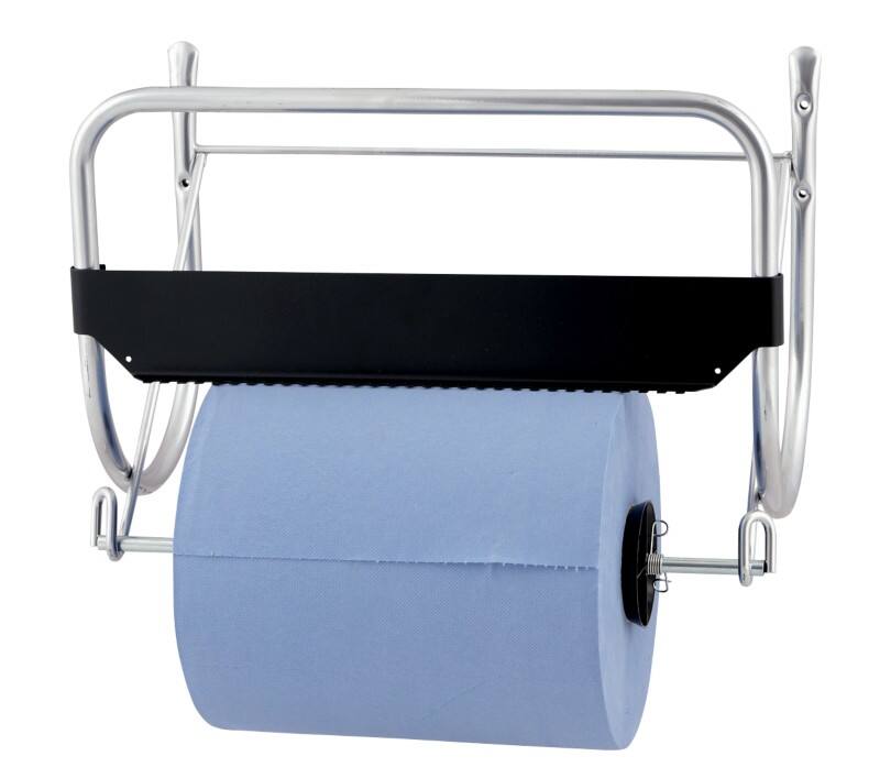 MediQo-line 7000378 Toilet Roll Dispenser Steel Not Lockable Manual Assorted