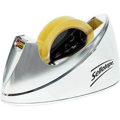 Sellotape Tape Dispenser Large 25mm x 66m Chrome