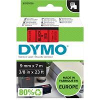 DYMO D1 Labelling Tape Authentic 40917 S0720720 Adhesive Black on Red 9 mm x 7 m