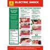 Health & Safety Poster Electric Shock PVC