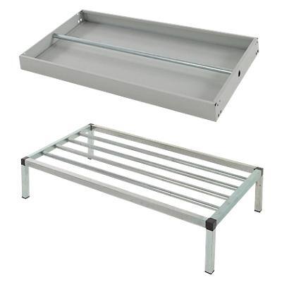 LINK51 Steel Bridge Unit for Lockers 1 Door 900 x 450 mm Grey