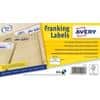 Avery FL01 Franking Labels Self Adhesive 140 x 38 mm White 500 Sheets of 2 Labels