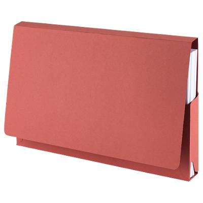 Guildhall Document Wallets PW2-REDZ Foolscap Red Manila 35.5 x 23 cm Pack of 50