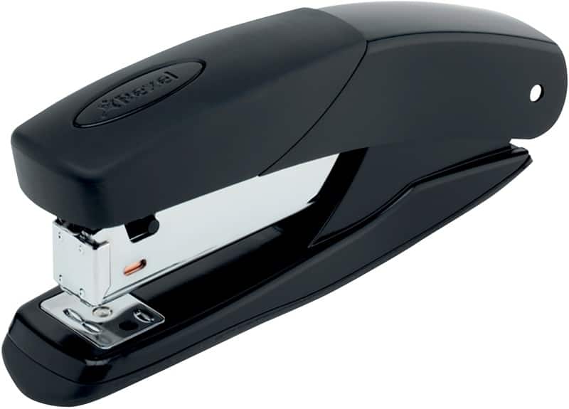 Rexel Torador Stapler 2101204 Full Strip Black 25 Sheets No.56, No.16 Metal