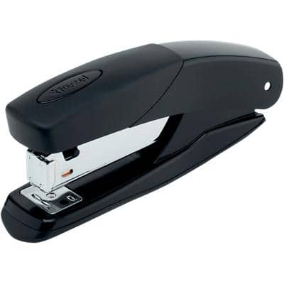 Rexel Torador Stapler 2101204 Full Strip Black 25 Sheets No.56, No.16 Metal