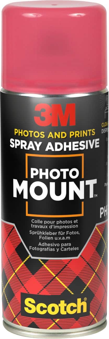 3M Adhesive Spray PhotoMount Permanent 400 ml