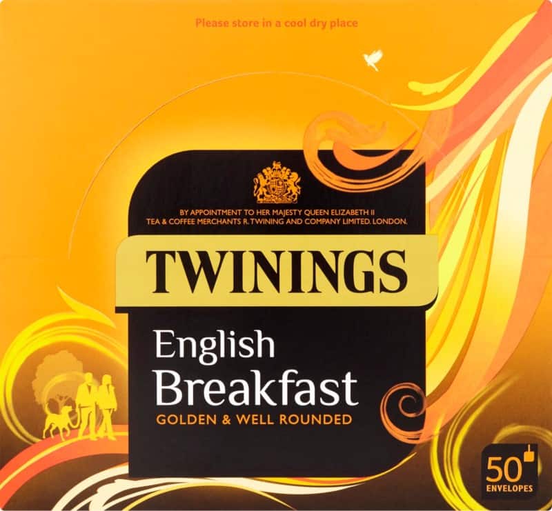 Twinings English Breakfast Tea Bags Pack of 50