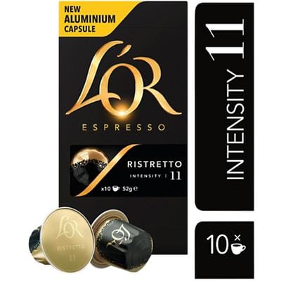 L'OR Espresso Ristretto Coffee Capsules Pack of 10