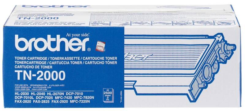 Brother TN-2000 Original Toner Cartridge Black