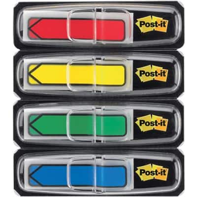 Post-it Index Flags Arrow 684-ARR3 11.9 x 43.2 mm Assorted 24 x 4 Pack