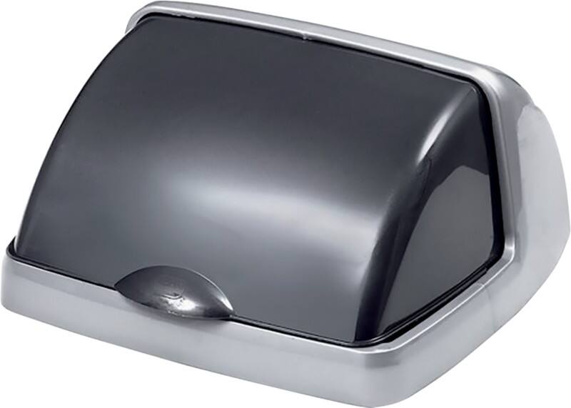 ADDIS Roll-Top Bin Lid Grey 38 x 34 x 21 cm