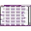 Office Depot Unmounted Academic Year Planner 2023, 2023 Landscape Purple 96 x 61 cm