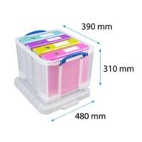 Really Useful Box Plastic Storage 35 Litre 480 x 390 x 310 mm