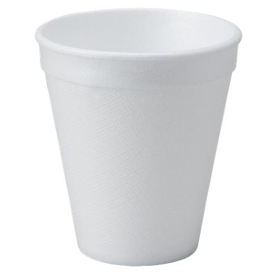 Vending Cups Polystyrene 200ml White Pack of 25