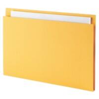 Guildhall Square Cut Folder Foolscap Yellow Manila 315 gsm Pack of 100