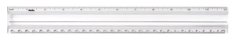 Helix Magnifying Ruler PVC 30 cm