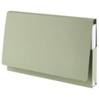 Guildhall Document Wallet PW2-GRNZ Folio Manila Landscape 35.5 (W) x 23 (H) cm Green Pack of 50