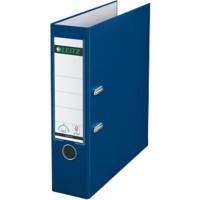 Leitz 180° Lever Arch File A4 82 mm Blue 2 ring 1010 Polypropylene Smooth Portrait