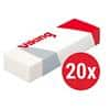 Viking Eraser White Pack of 20