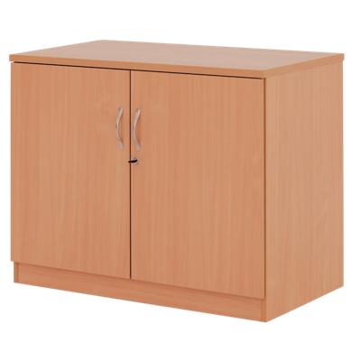 Largo Regular Door Cupboard Lockable with 1 Shelf Melamine Deluxe 1020 x 550 x 800mm Beech