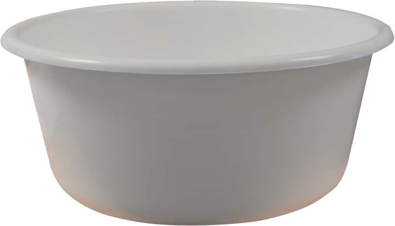 SYR Washing Up Bowl Plastic White 9L