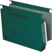 Rexel Crystalfile Classic 330 Lateral Suspension File 70672 U Base 50 mm 230 gsm Green 46% Recycled Manilla Pack of 25