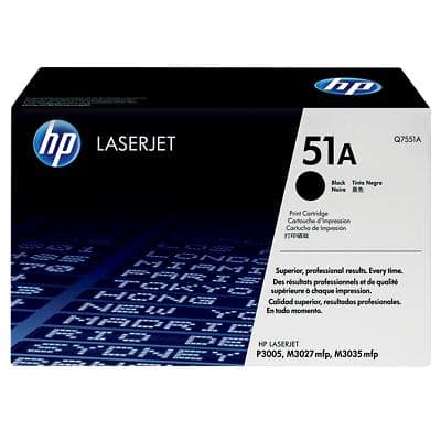 HP 51A Original Toner Cartridge Q7551A Black