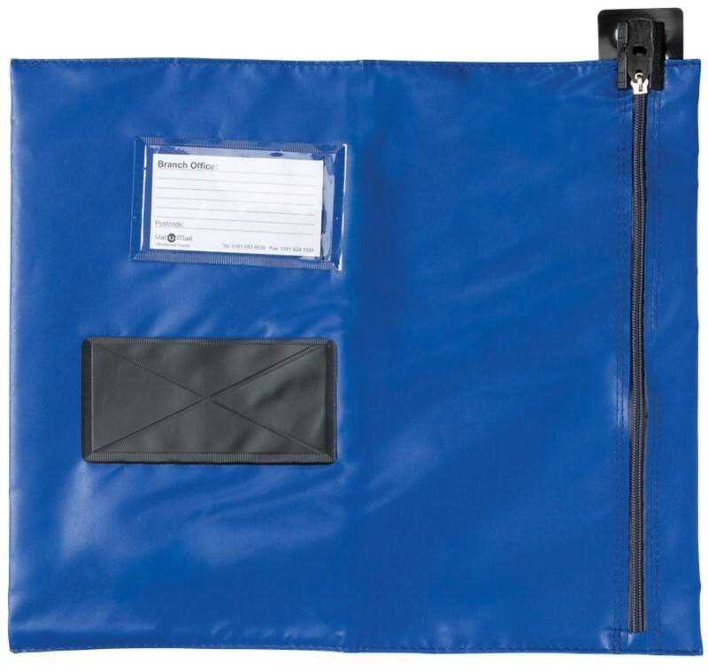 Val-U-Mail Mailing Pouch 381 x 335mm Zip Blue