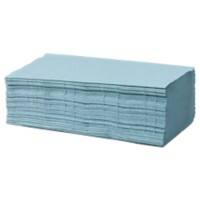 Niceday 1-Ply Hand Towels Blue – 136 Towels Per Pack