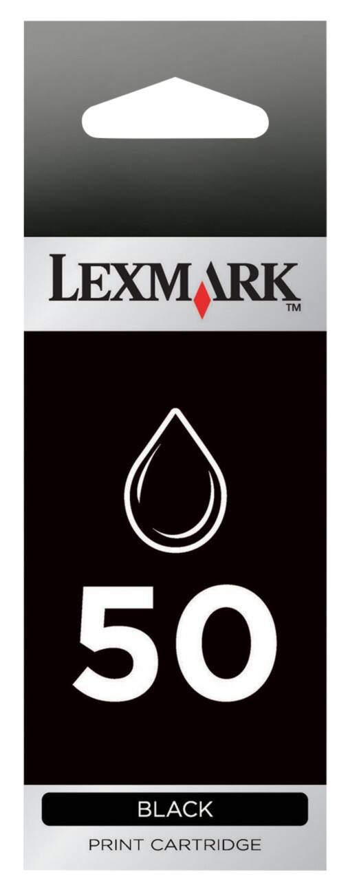 Lexmark 50 Original Ink Cartridge 17G0050E Black | Viking Direct UK