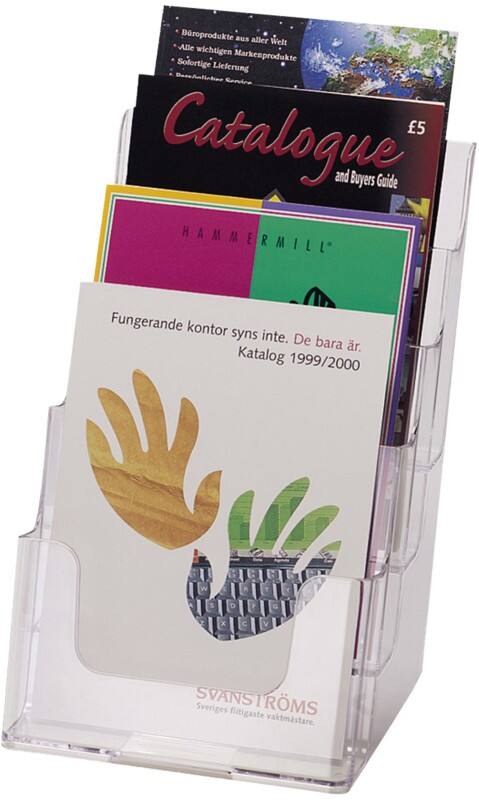 Deflecto Brochure Stand 77901 Transparent