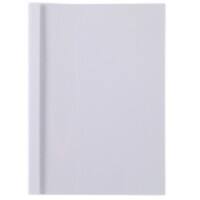 GBC ThermaBind Binding Covers A4 LeatherGrain 150 Microns 3 mm White Pack of 100