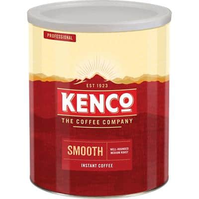 Kenco Smooth Instant Ground Coffee Tin Freeze Dried 750g