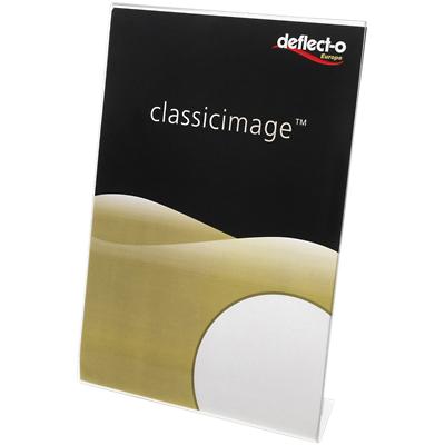 Deflecto Brochure Stand A4 Freestanding Rectangular 21 (W) x 6.9 (D) x 30.2 (H) cm Transparent