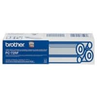 Brother Thermal Transfer Film PC72RF 8.1 x 15.1 x 2.8 cm Black Pack of 2