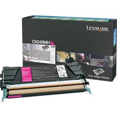 Lexmark Original Toner Cartridge C5240MH Magenta