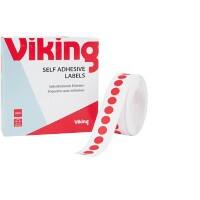 Viking Multipurpose Labels 182270 adhesive Special format Red 10 mm Pack of 1000