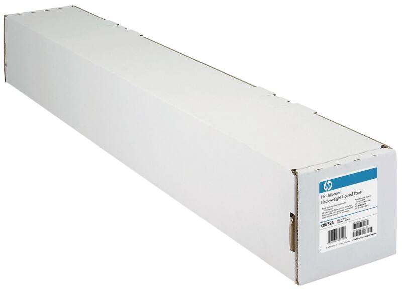 HP Inkjet Matt Plotter Paper 61 cm x 45.7 m 90 gsm White